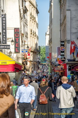 Rue de la Huchette, in Saint-Michel